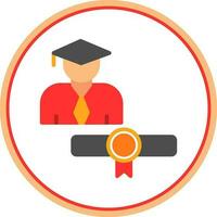 Graduate Vector Icon Design