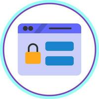 Password Vector Icon Design