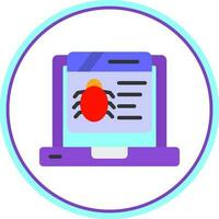Bug Vector Icon Design