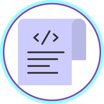 codificación vector icono diseño