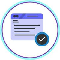 Check Vector Icon Design