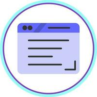 Browser Vector Icon Design