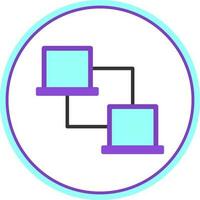 Local Network Vector Icon Design