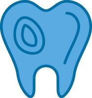 Caries Vector Icon Design