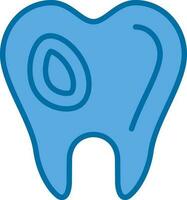 Caries Vector Icon Design