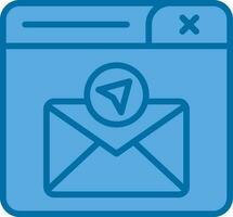 Send Mail Vector Icon Design