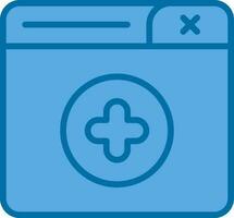 New Window Vector Icon Design