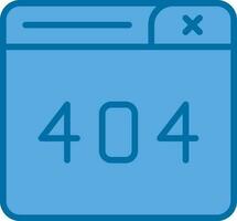 404 Error Vector Icon Design