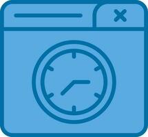 diseño de icono de vector de reloj