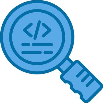 Quick Review Code Vector Icon Design