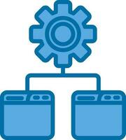 Batch Processing Vector Icon Design