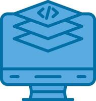 Computer Vector Icon Design