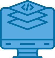 Computer Vector Icon Design