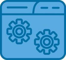 Website Setting Vector Icon Design