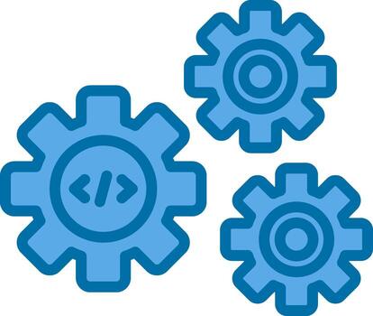 Processing Vector Icon Design