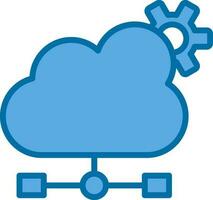 Cloud Computing Vector Icon Design