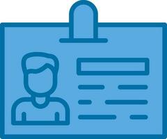 Id Card Vector Icon Design