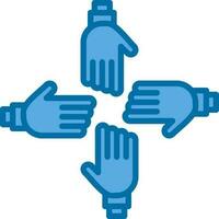 Team Work Vector Icon Design