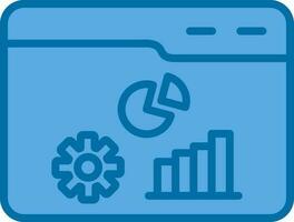 Statistics Vector Icon Design