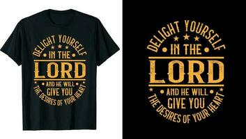 Christian Bible Verse Custom T-Shirt vector