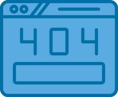 404 Error Vector Icon Design