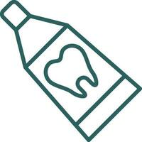 Toothpaste Vector Icon Design