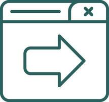 Next Page Vector Icon Design