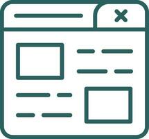 Web Site Vector Icon Design