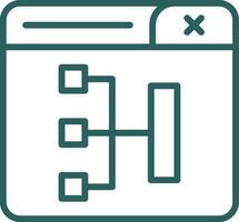 Site Map Vector Icon Design