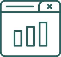 Statistics Vector Icon Design