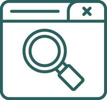 Search Vector Icon Design