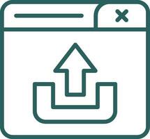 Upload Vector Icon Design