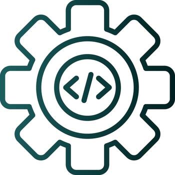 codificación vector icono diseño