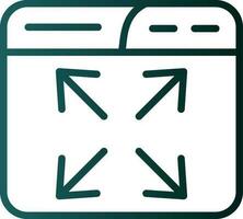 Expand Vector Icon Design