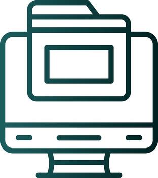 File Folder Vector Icon Design