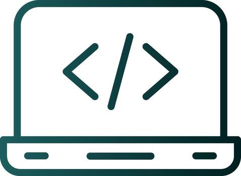 codificación vector icono diseño