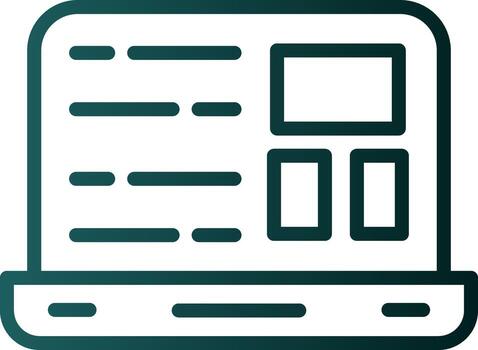 Web Development Vector Icon Design