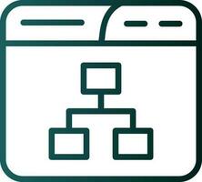 Algorithm Vector Icon Design