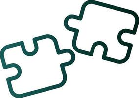 Puzzle Vector Icon Design