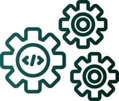 Processing Vector Icon Design
