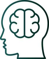 Brainstorming Vector Icon Design