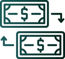 Money Exchange Vector Icon Design