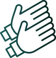 Clapping Vector Icon Design