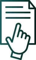Document Vector Icon Design
