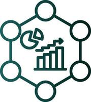 Data Analytics Vector Icon Design