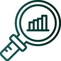 Analytics Vector Icon Design