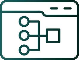 Site Map Vector Icon Design