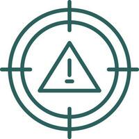 Risk Vector Icon Design