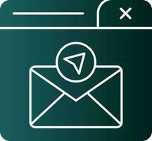 Send Mail Vector Icon Design