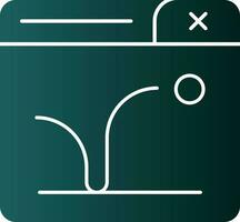 Bounce Rate Vector Icon Design